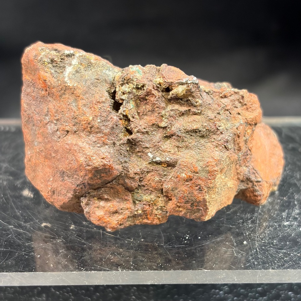 Natural Raw Iron Ore Hematite Mineral Specimen Red Earthy Rock